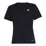 Camiseta adidas Own The Run Basic - Feminina PRETO/BRANCO