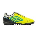 Chuteira Society Umbro Adamant Top Speed - Infantil VERDE/PRETO