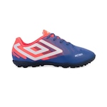 Chuteira Society Umbro Action - Infantil AZUL