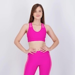 Top Selene com Recorte e Bojo - Feminino ROSA