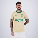 Camisa Puma Palmeiras Iii 2024 Patch Libertadores - Masculina OURO