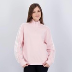 Blusão adidas sem Capuz  3 Stripes - Feminino ROSA