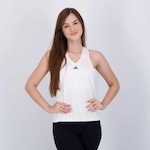 Camiseta Regata adidas Tenis Club - Feminina BRANCO