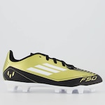 Chuteira de Campo adidas F50 Club Fxg Messi - Infantil OURO