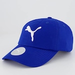 Boné Aba Curva Puma Essentials Cat Logo - Strapback - Adulto AZUL