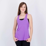 Camiseta Regata Selene Basic - Feminina ROXO