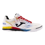 Chuteira de Futsal Joma Top Flex Rebound Mundial - Adulto BRANCO