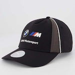 Boné Aba Curva Puma Bmw Motorsport Bb Cap - Strapback - Adulto PRETO