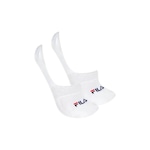 Meia Invisible Fila Tripack 39 a 43 - 3 Pares - Unissex BRANCO