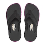 Chinelo Kenner Rakka L7 - Unissex PRETO/ROSA