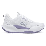 Tênis Everlast Solo Feminino BRANCO/ROXO