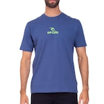 Camiseta Rip Curl Icon Sm25 Washed Navy - Masculina AZUL ESCURO