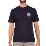 Camiseta Rip Curl Wettie Icon Gradient Sm25 - Masculina PRETO