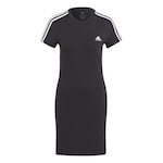 Vestido adidas Três Listras Essentials - Feminino PRETO