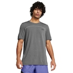 Camiseta Under Armour Vanish Seamless Wordmark - Masculina CINZA