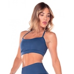 Top Alças Finas Cosmic Vestem Feminino AZUL