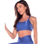 Top Leve Sustentação Lily Vestem Feminino AZUL