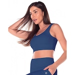 Top Cropped Margot Vestem Feminino AZUL