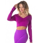 Blusa Manga Longa Vestem Element - Feminina ROXO