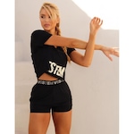 Shorts Milão Vestem Feminino PRETO