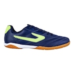 Chuteira Futsal Topper Furia - Adulto AZUL ESC/VERDE