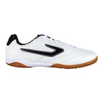 Chuteira Futsal Topper Furia - Adulto BRANCO/PRETO