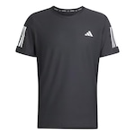 Camisa adidas Own The Run Base - Masculina PRETO