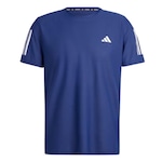 Camisa adidas Own The Run Base - Masculina AZUL