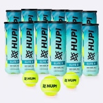 Kit 12x Tubos Bolas de Padel Hupi Elite X AMARELO