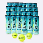 Kit 24x Tubos Bolas de Padel Hupi Elite X AMARELO