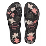 Chinelo Havaianas Slim Organic - Feminino PRETO