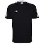 Camiseta Umbro Essence - Masculina PRETO/BRANCO