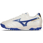 Chuteira Society Mizuno Morelia Classic As - Adulto BRANCO