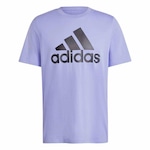 Camiseta adidas Big Logo - Masculina Iv7456 ROXO CLARO/PRETO