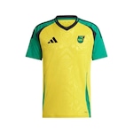 Camisa Jamaica adidas Jff H Jsy - Masculina Amarelo/Verde