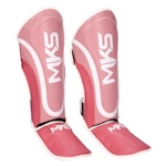 Caneleira de Muay Thai e Kickboxing Mks Prospect Color Block ROSA