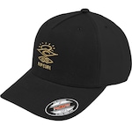 Boné Aba Curva Rip Curl Icons Eco Flexfit Cap - Fechado - Adulto PRETO