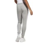 Calça adidas Essentials 3 Stripes - Feminina CINZA CLA/BRANCO