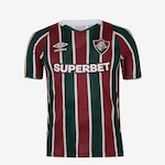 Camisa do Fluminense 1 2024 Umbro Oficial Torcedor S/N - Masculina VERDE