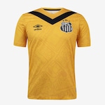 Camisa do Santos 24 Umbro Masculina Torcedor AMARELO