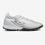 Chuteira Society Umbro Adamant Top Speed Club - Adulto PRATA