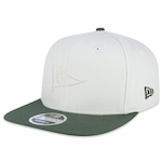 Boné Aba Reta New Era 950 Brooklyn Dodgers Fashion Vintage Class - Snapback - Adulto BEGE