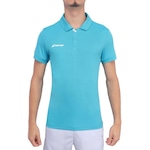 Camiseta Polo Babolat Play - Masculina AZUL CLA/BRANCO