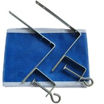 Kit de Tênis de Mesa Suporte e Rede Klopf AZUL