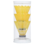 Tubo de Peteca Badminton Hyper - 3 Unidades AMARELO