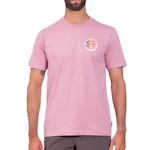 Camiseta Rip Curl Passage Masculina Mushrrom ROSA