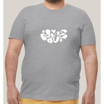 Camiseta Plus Size Masculina Prime Wss Nice CINZA