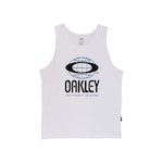 Camiseta Regata Masculina Oakley World Wide Tank BRANCO