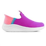 Tênis Skechers Ultra Flex 3.0 Fresh Time - Infantil ROXO/LARANJA