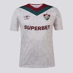 Camisa do Fluminense Iii 2024 Umbro - Masculina BEGE